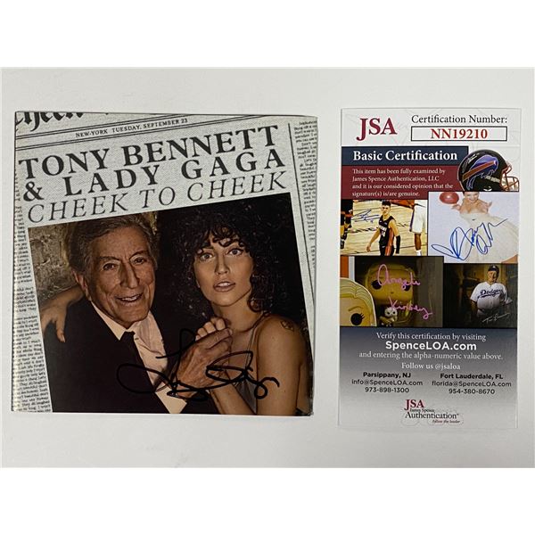 Autographed Cheek to Cheek JSA Cd booklet
