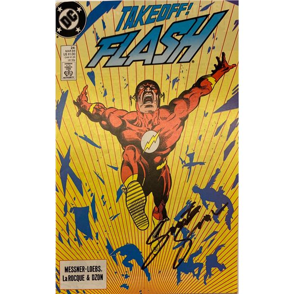 Autographed Flash Comics