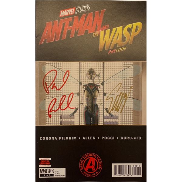 Autographed Antman Wasp Comics