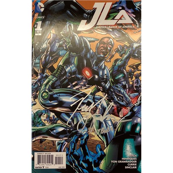 Autographed Justice League Comics