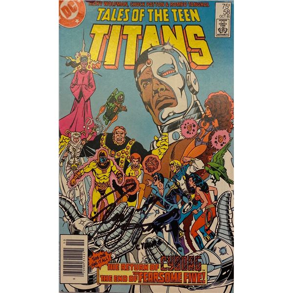 Autographed Justice League Comics