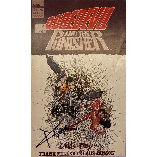 Autographed Daredevil Comics