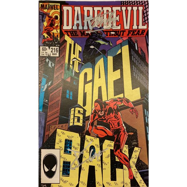 Autographed Daredevil Comics