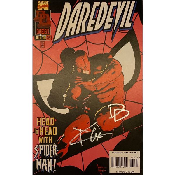 Autographed Daredevil Comics