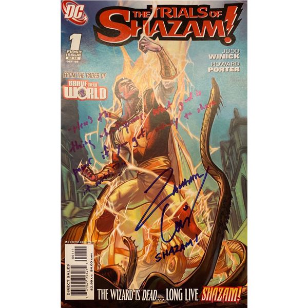 Autographed Shazam Comics