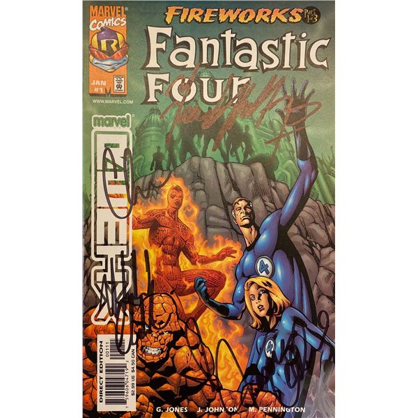 Autographed Fantastic Four Comics