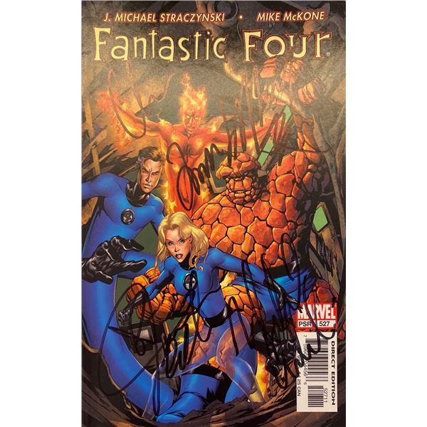 Autographed Fantastic Four Comics