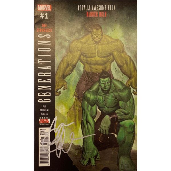 Autographed Hulk Comics