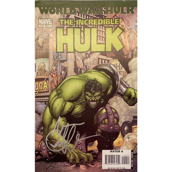 Autographed Hulk Comics