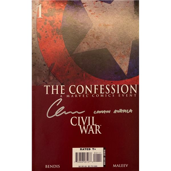 Autographed Civil War Comics