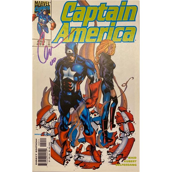 Autographed Captain America Comics