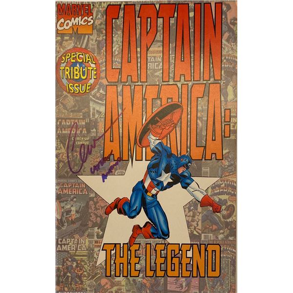 Autographed Captain America Comics