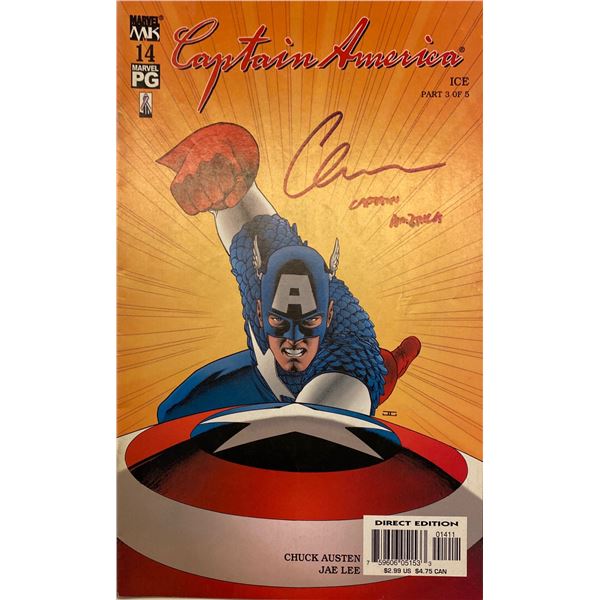 Autographed Captain America Comics