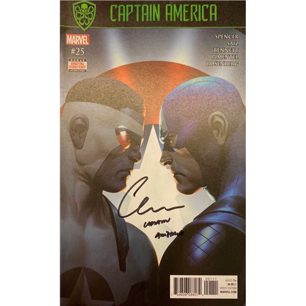 Autographed Captain America Comics