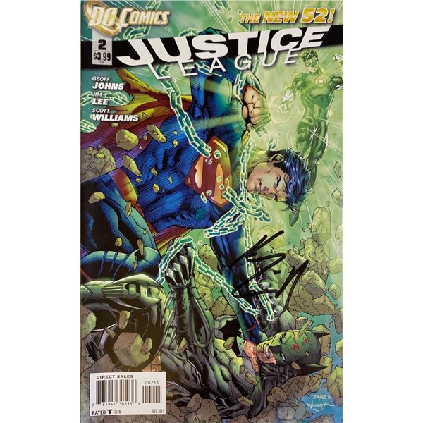 Autographed Justice League Comics