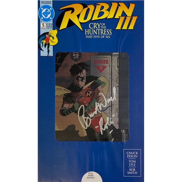 Autographed Robin Comics