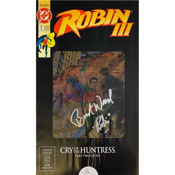 Autographed Robin Comics