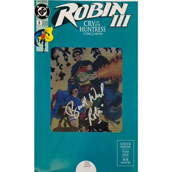 Autographed Robin Comics