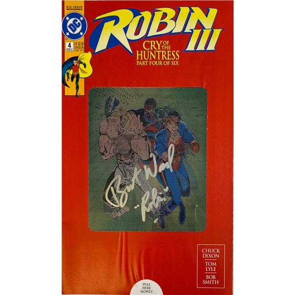 Autographed Robin Comics
