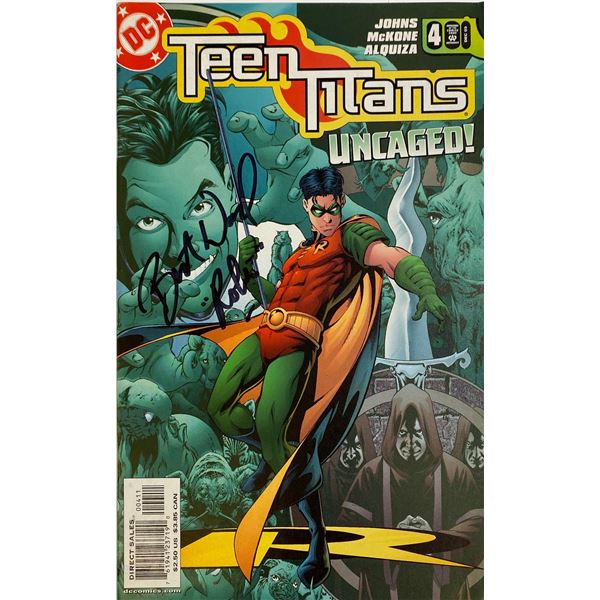 Autographed Teen Titans Comics