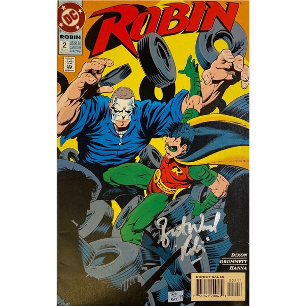 Autographed Robin Comics