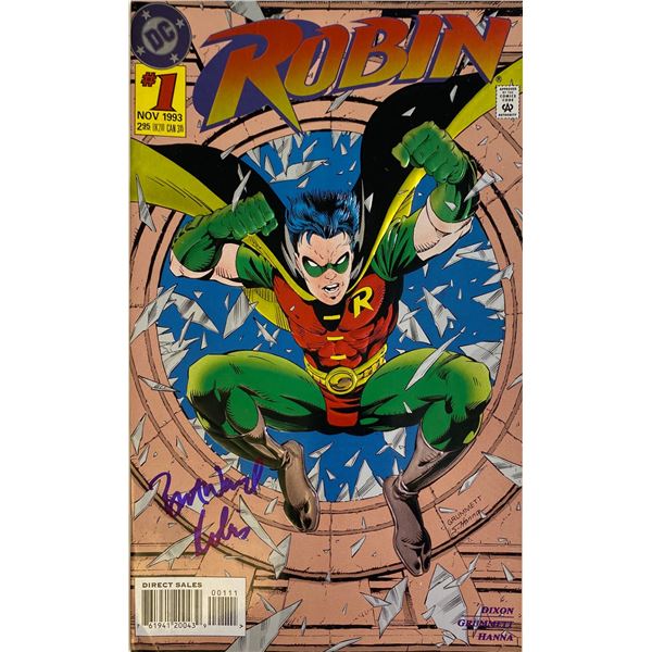 Autographed Robin Comics