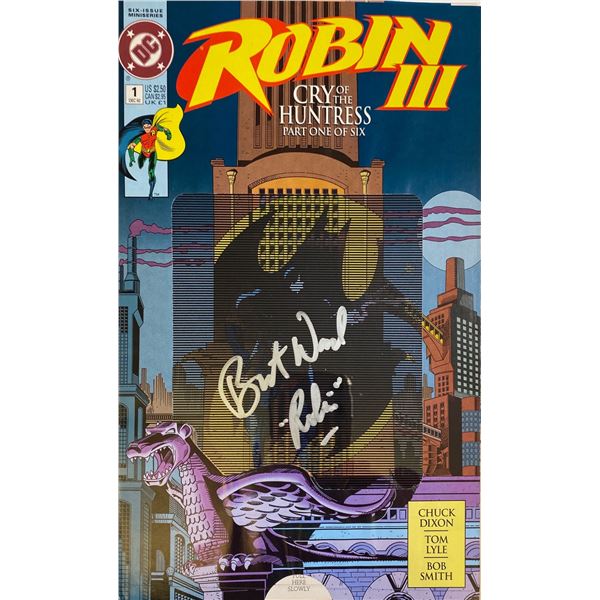 Autographed Robin Comics