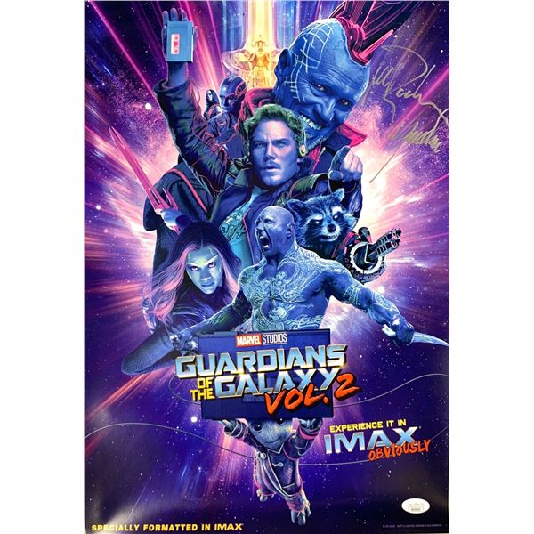 Autographed Michael Rooker Poster JSA