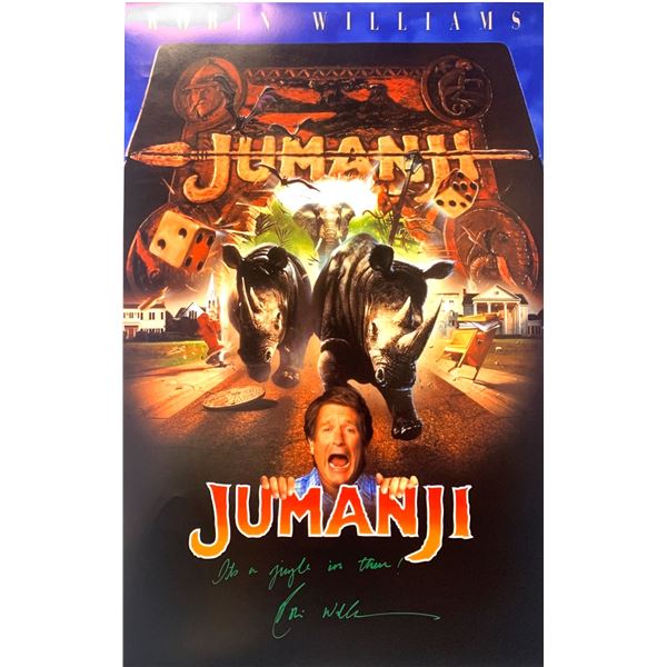 Autographed Jumanji Poster