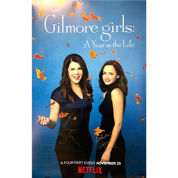 Autographed Gilmore Girls Poster