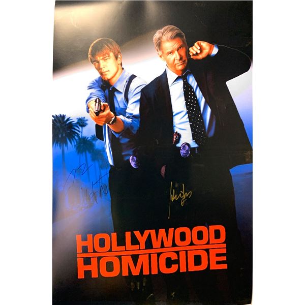 Autographed Hollywood Homicide Poster