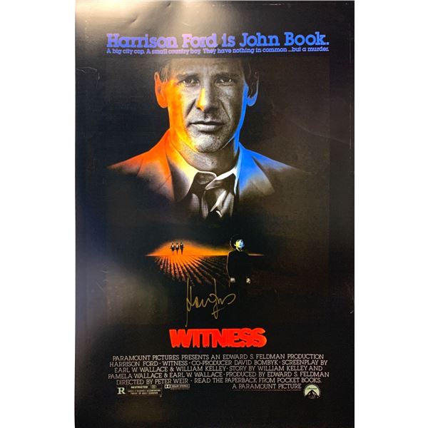 Autographed Witness Poster