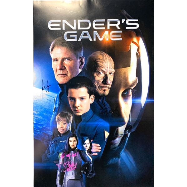 Autographed Ender's Game Poster