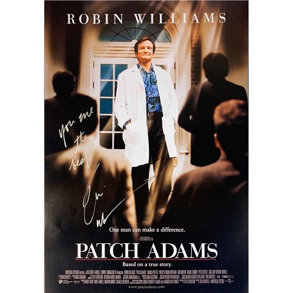 Autographed Patch Adams Poster