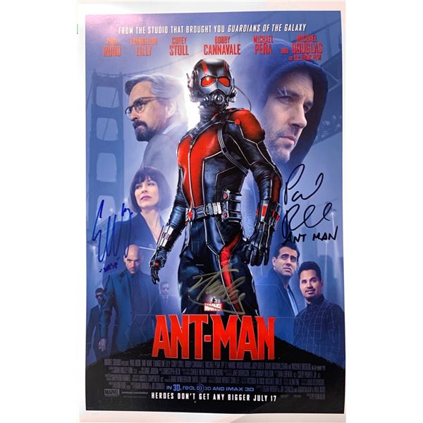 Autographed Antman Poster