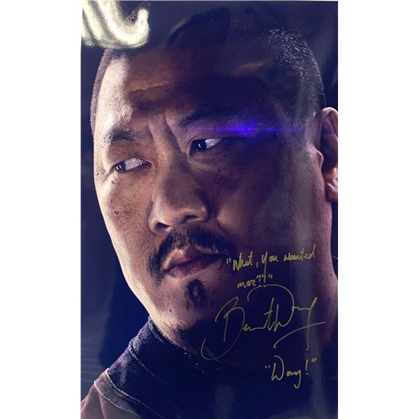 Autographed Dr Strange Poster