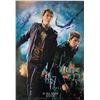 Image 1 : Oliver Phelps Autographed Harry Potter Poster