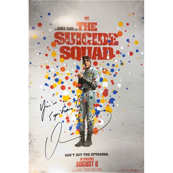 Autographed The Suicide Squad Poster