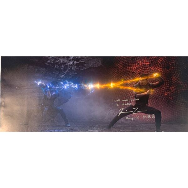 Autographed Shang-Chi and the Legend of the Ten Rings Poster