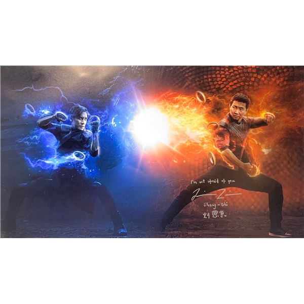 Autographed Shang-Chi and the Legend of the Ten Rings Poster