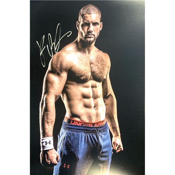 Autographed Florian "Big Nasty" Munteanu Poster