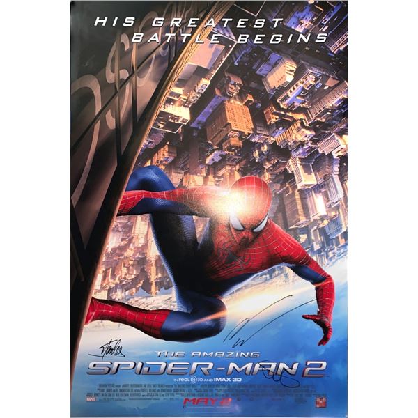 Autographed Amazing Spiderman Poster