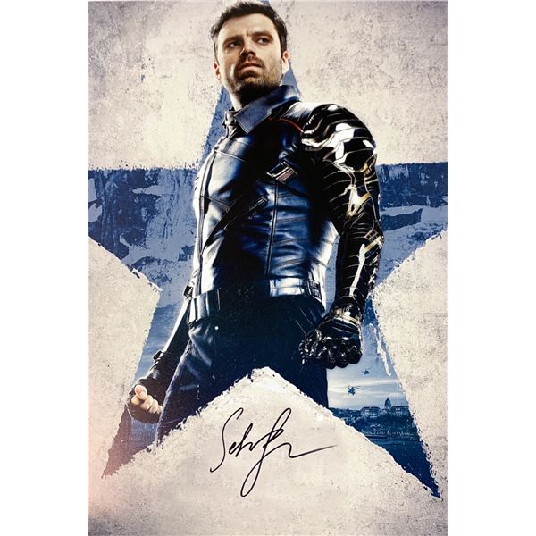Autographed Winter Soldier Poster