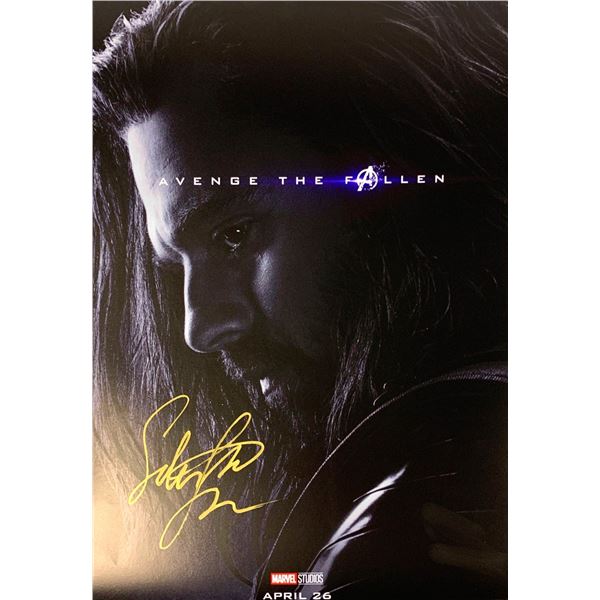 Autographed Winter Soldier Poster