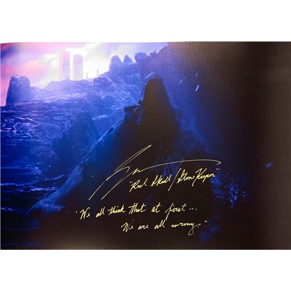 Autographed Avengers Poster