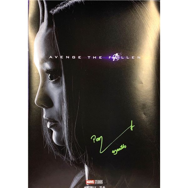 Autographed Avengers Poster