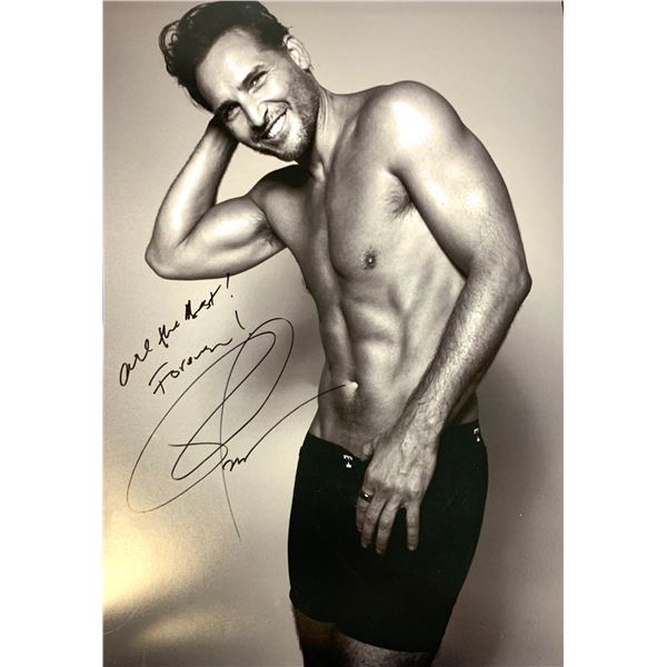 Autographed Peter Facinelli Poster