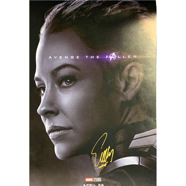 Autographed Avengers Poster