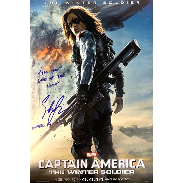 Autographed Avengers Poster