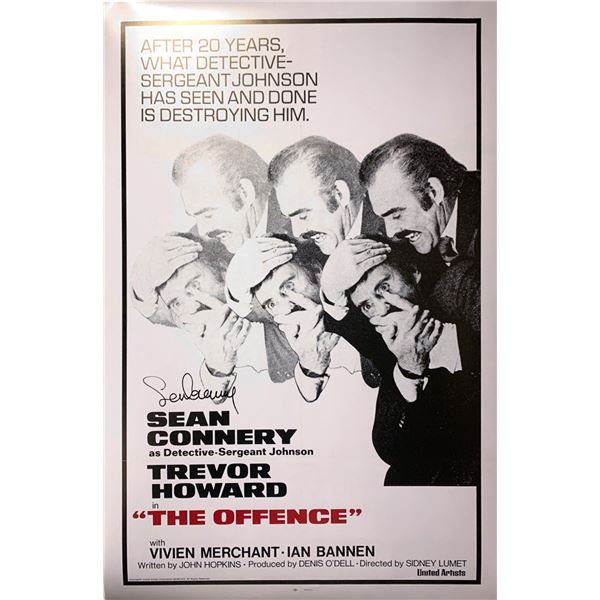 Autographed The Offence Poster